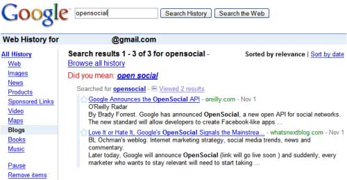 Google Blog Search вошел в историю 