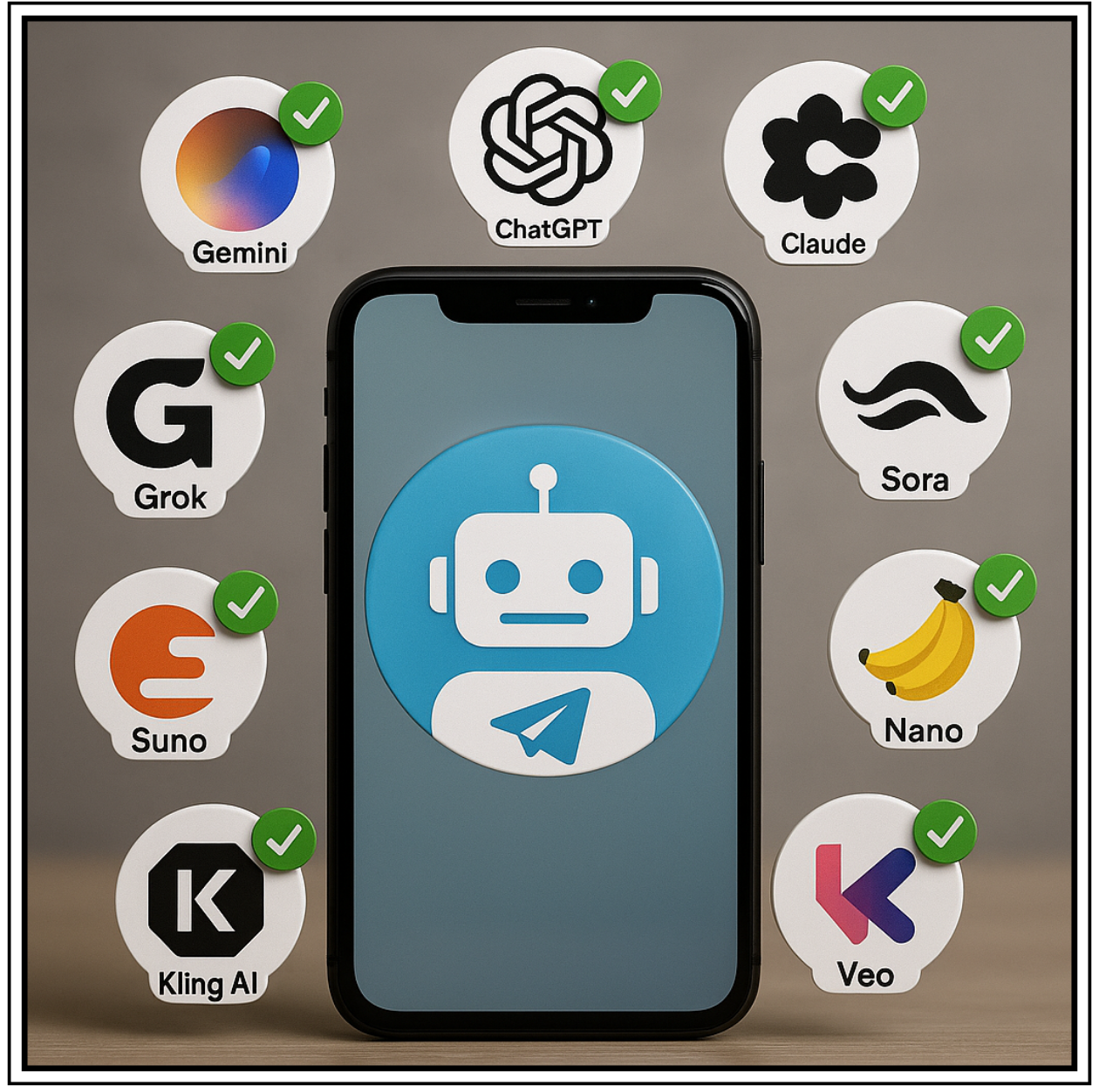 Топ-7 Telegram-ботов с нейросетями, официально недоступными в России