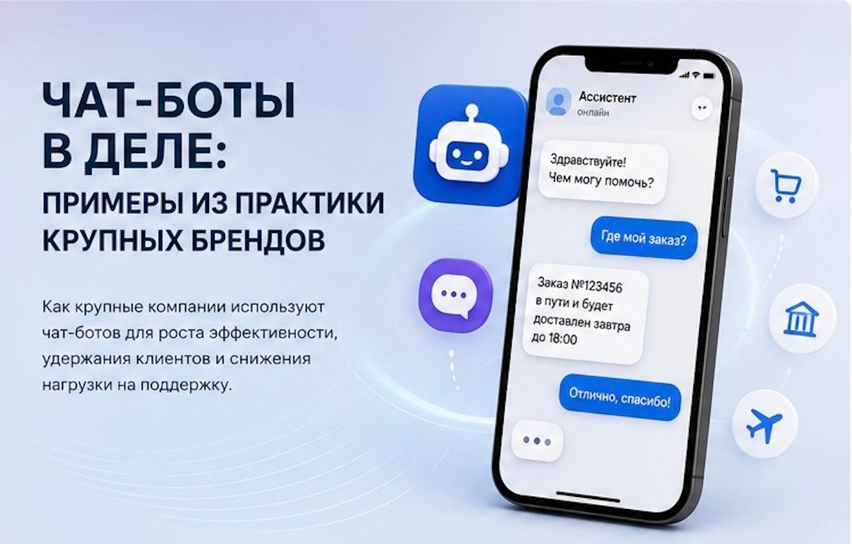Чат-боты в деле: примеры из практики крупных брендов