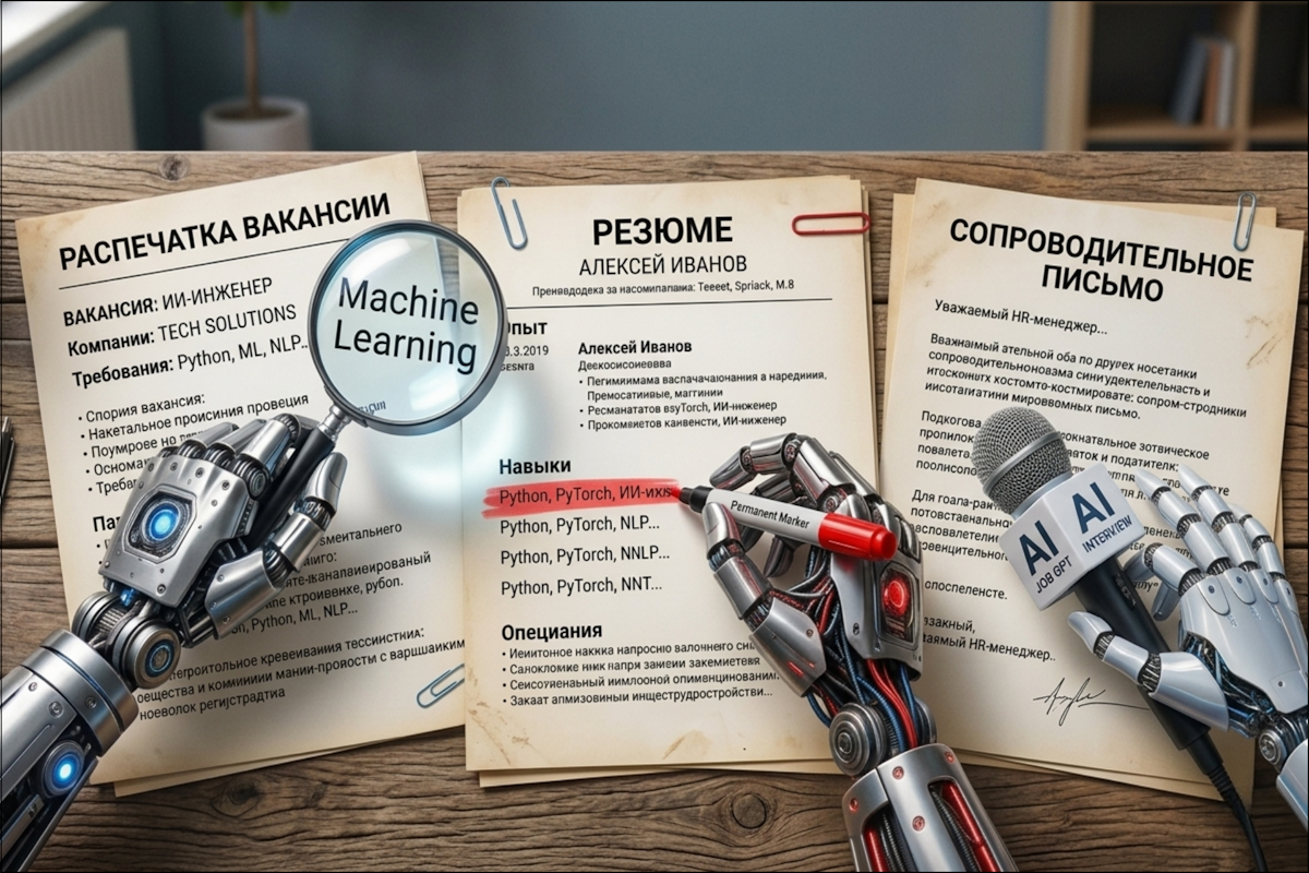 Топ-5 ИИ-сервисов для быстрого трудоустройства: от конструкторов резюме до AI-интервьюеров