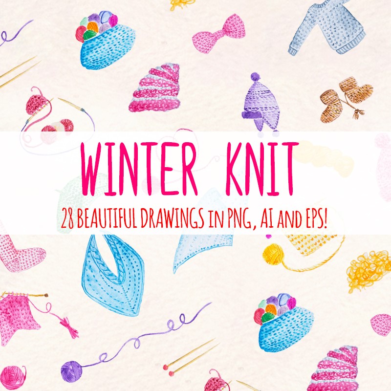 Иллюстрация 28 Winter Knitted
