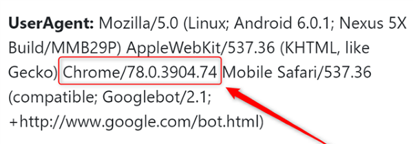 Западные пользователи сообщают, что Google обновил агентов пользователя GoogleBot