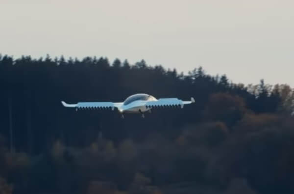 Компания из Германия Lilium завершила первый этап тестирования аэротакси Lilium Jet