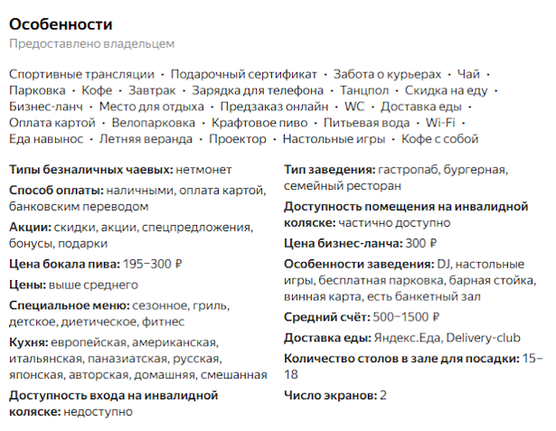 Яндекс Бизнес