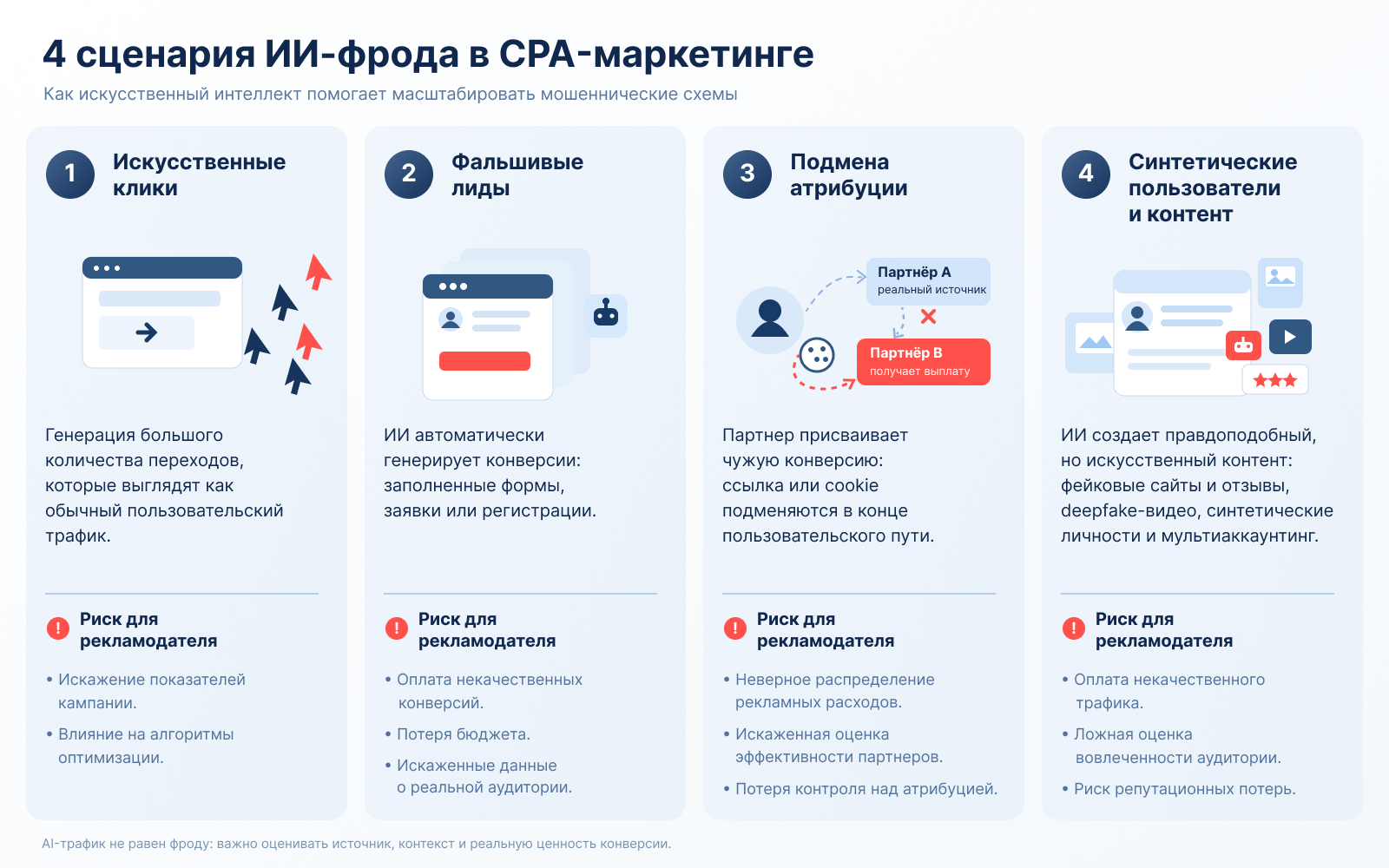 4 сценария ИИ-фрода