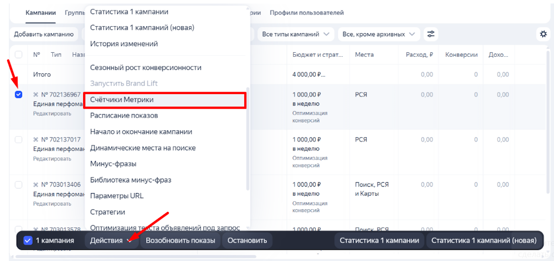 Яндекс Метрика