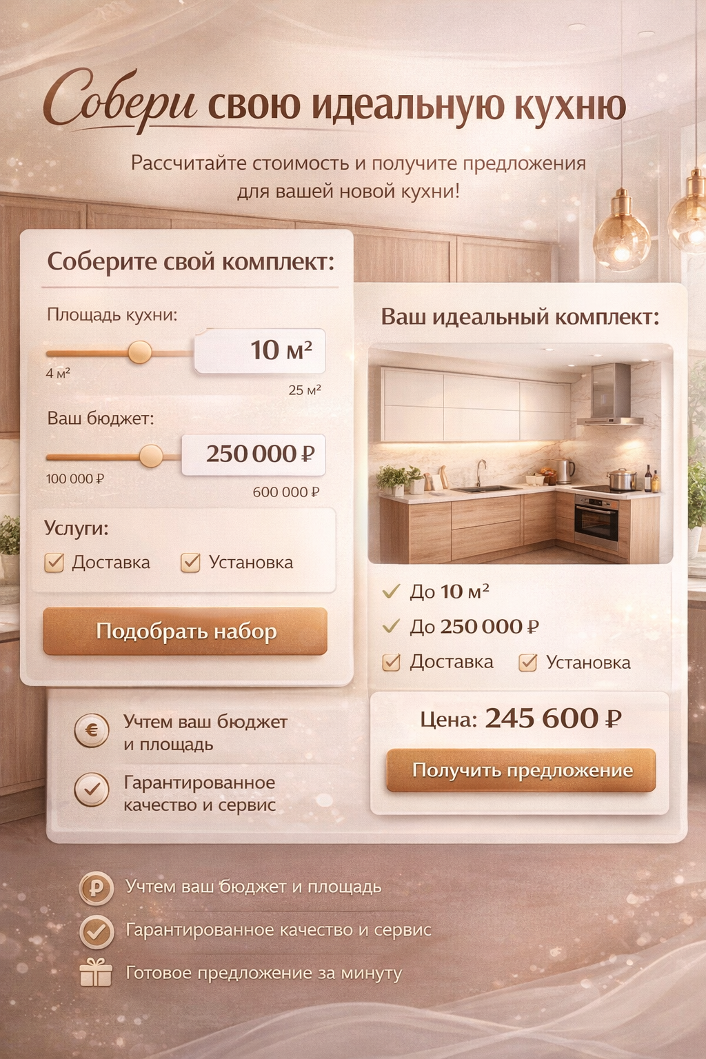 Калькулятор на сайте