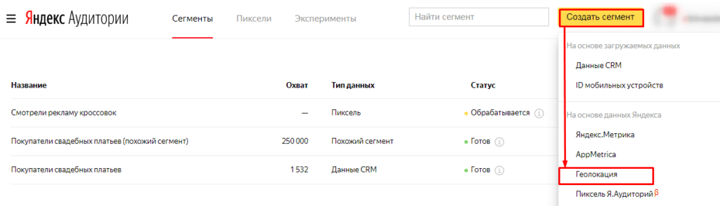 Все о работе с сервисом Яндекс.Аудитории