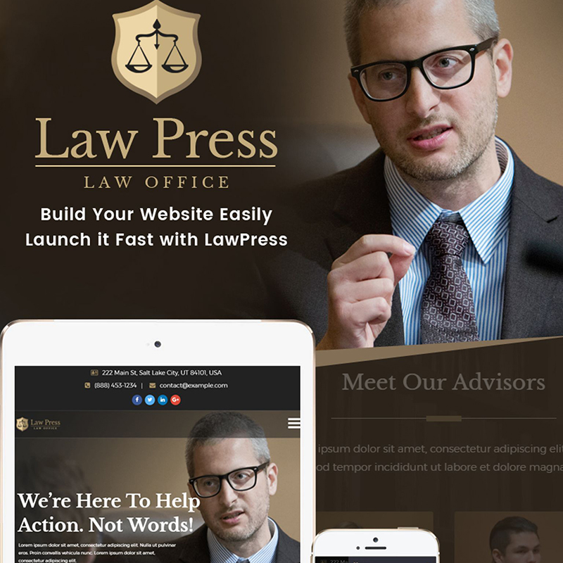 WordPress-шаблон LawPress 