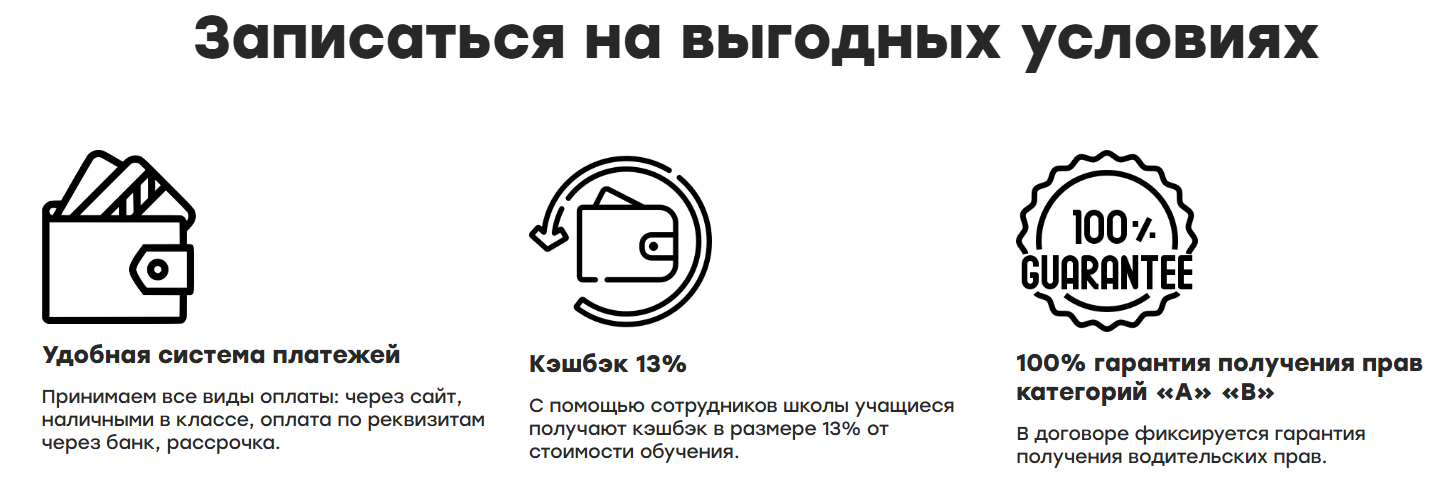 Продвижение автошколы