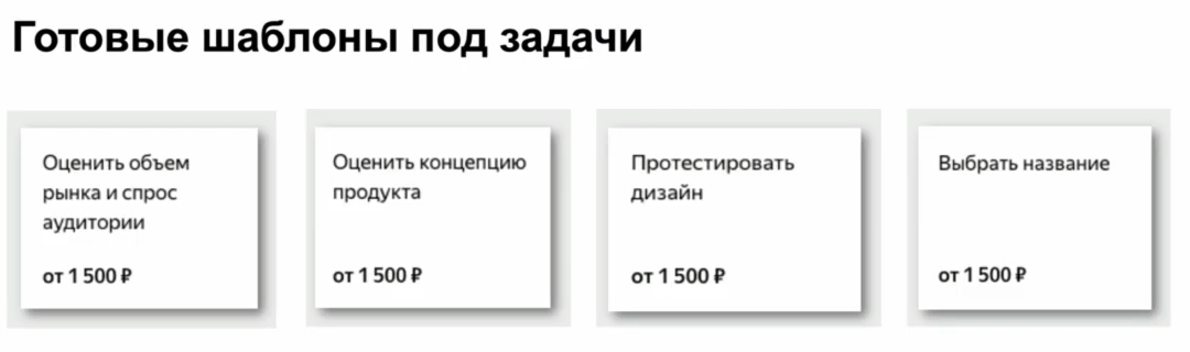 Шаблоны в Яндекс.Взгляде