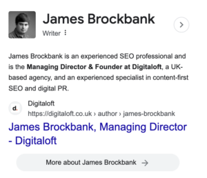 страница автора