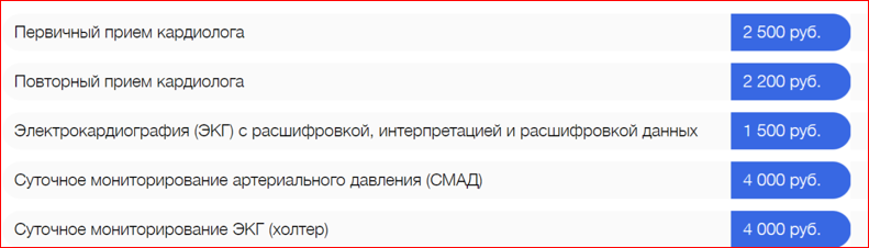 Пример медицинского сайта Пример медицинского сайта