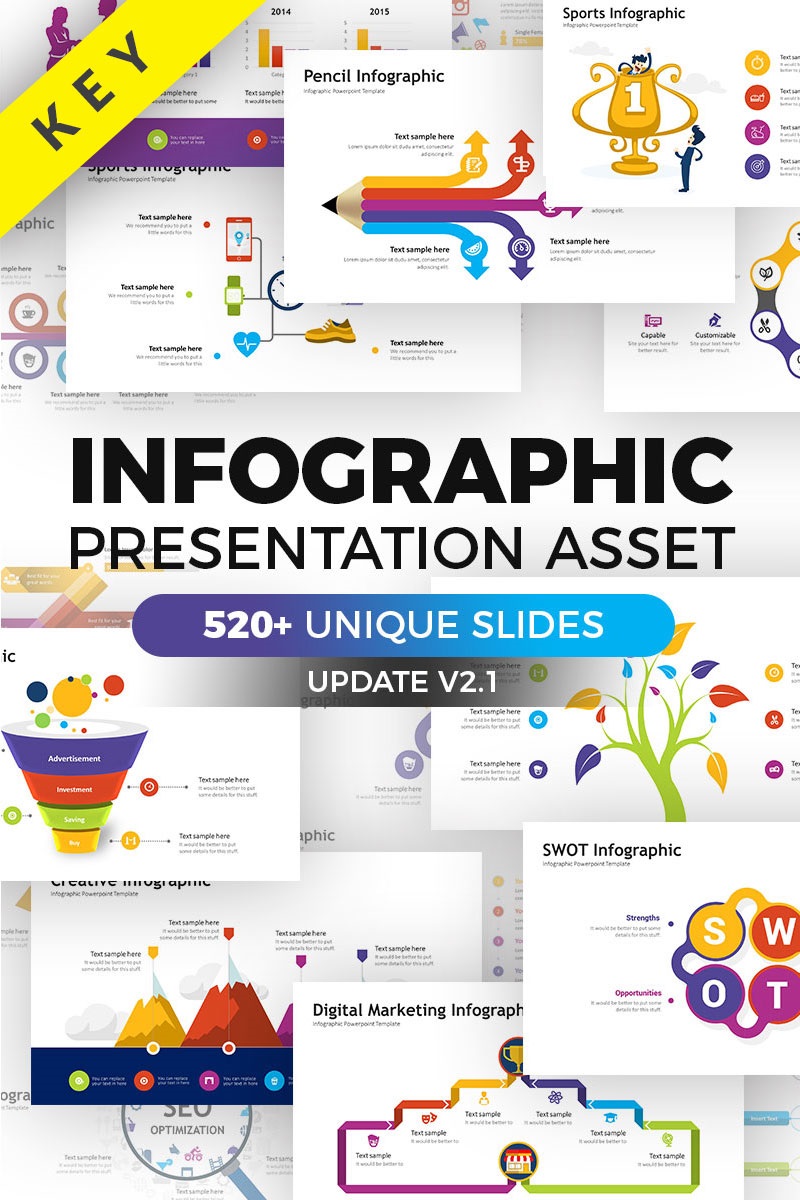 Business Infographic Pack - Keynote Asset