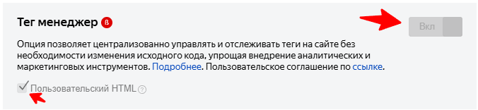 Яндекс Тег Мененджер Яндекс Тег Мененджер