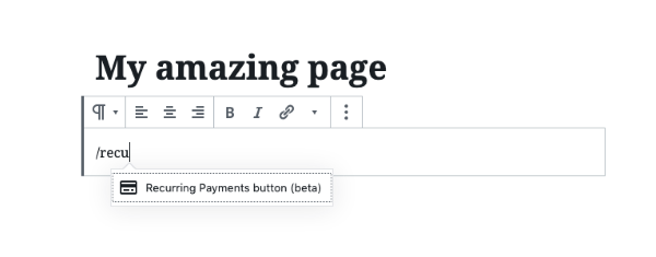 WordPress представил кнопку «Регулярные платежи», которая позволяет подписаться на платный контент