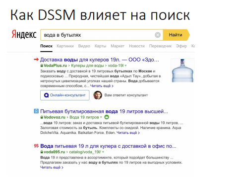 Как DSSM влияет на поиск