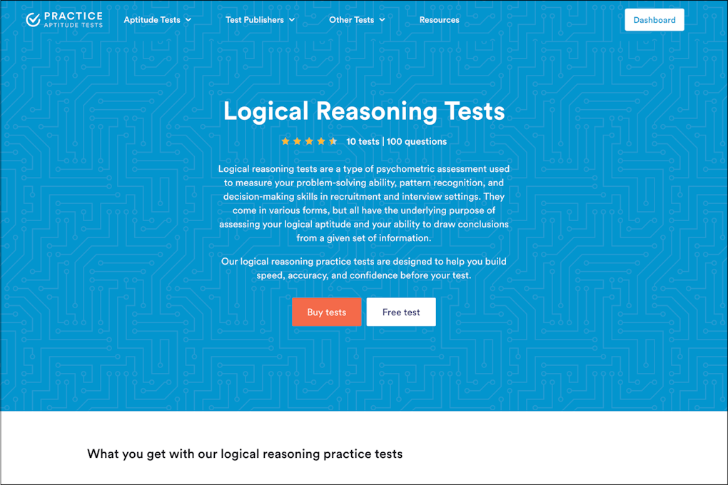 Practice Aptitude Tests Practice Aptitude Tests