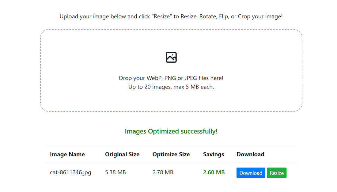 Как сжать изображение