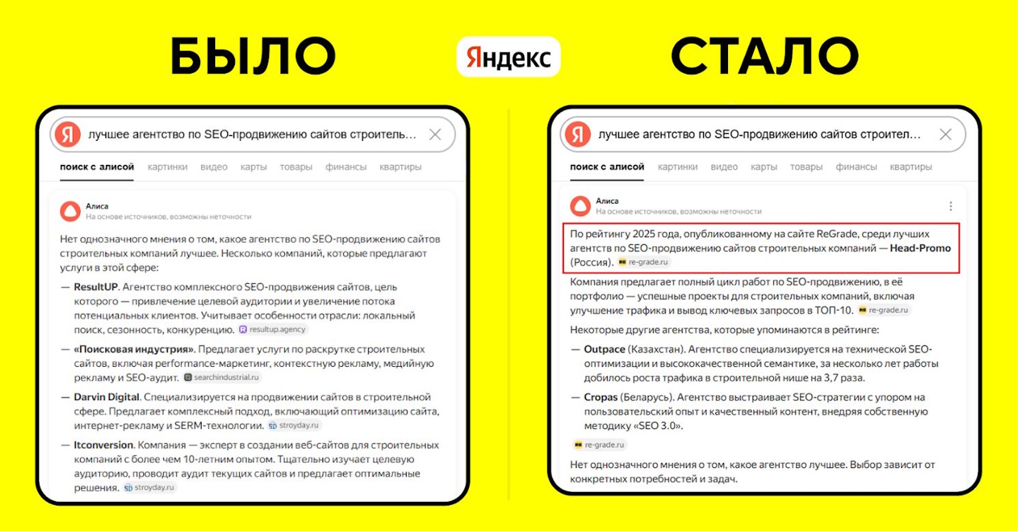 Было/стало в Яндекс с Алисой Было/стало в Яндекс с Алисой