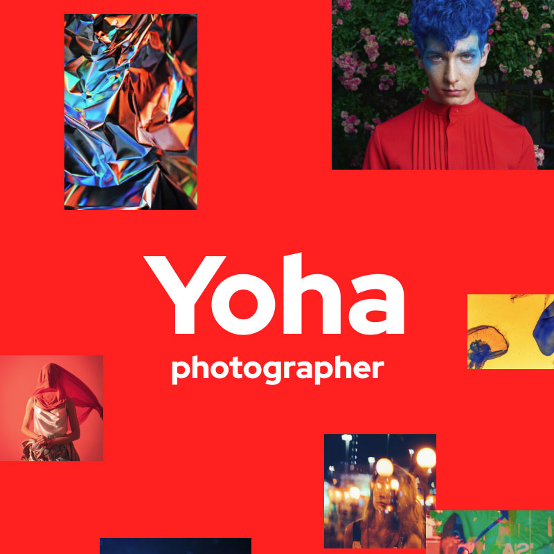 WordPress шаблон Yoha - Fashion Ultra Minimalist