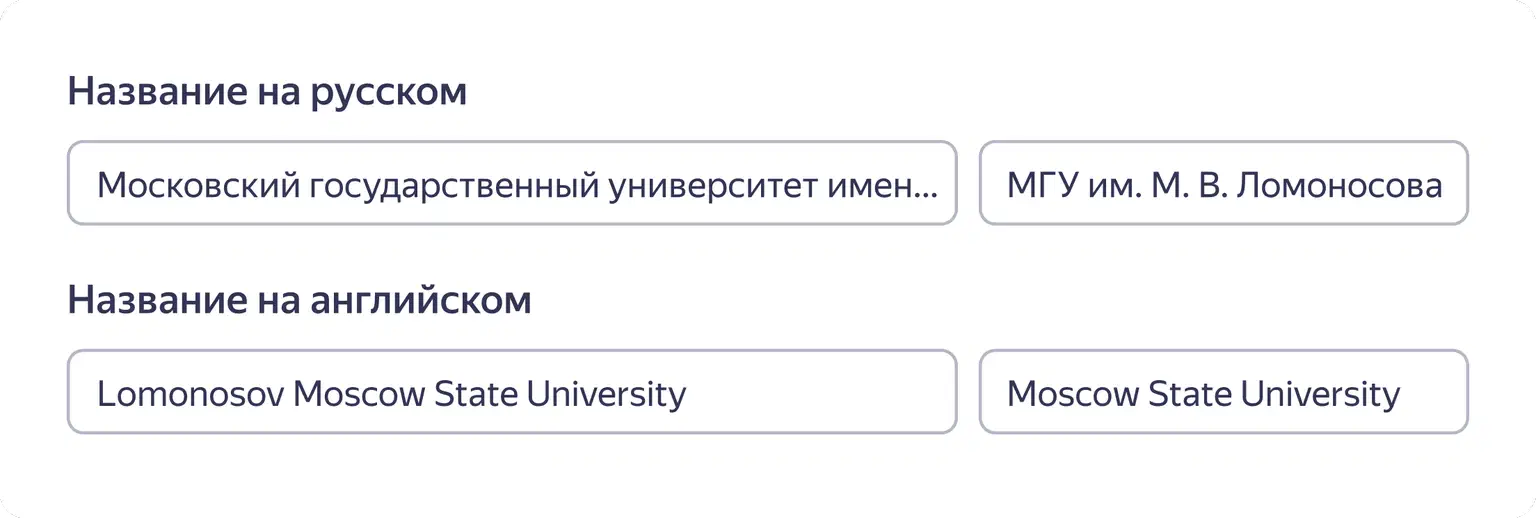 Карточка компании на Картах