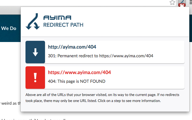 Redirect Path