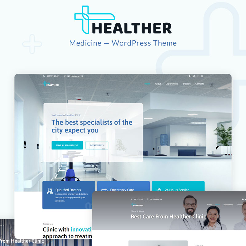 Healther - Medical Services Elementor №73637