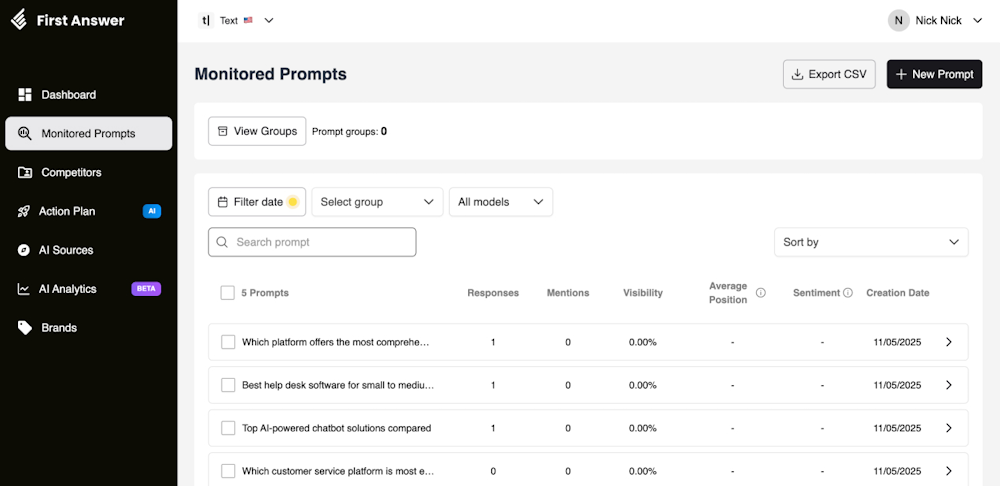 First Answer AI First Answer AI