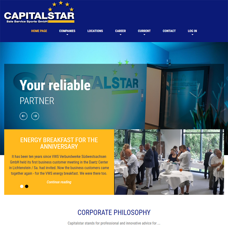 Сайт Capitalstar