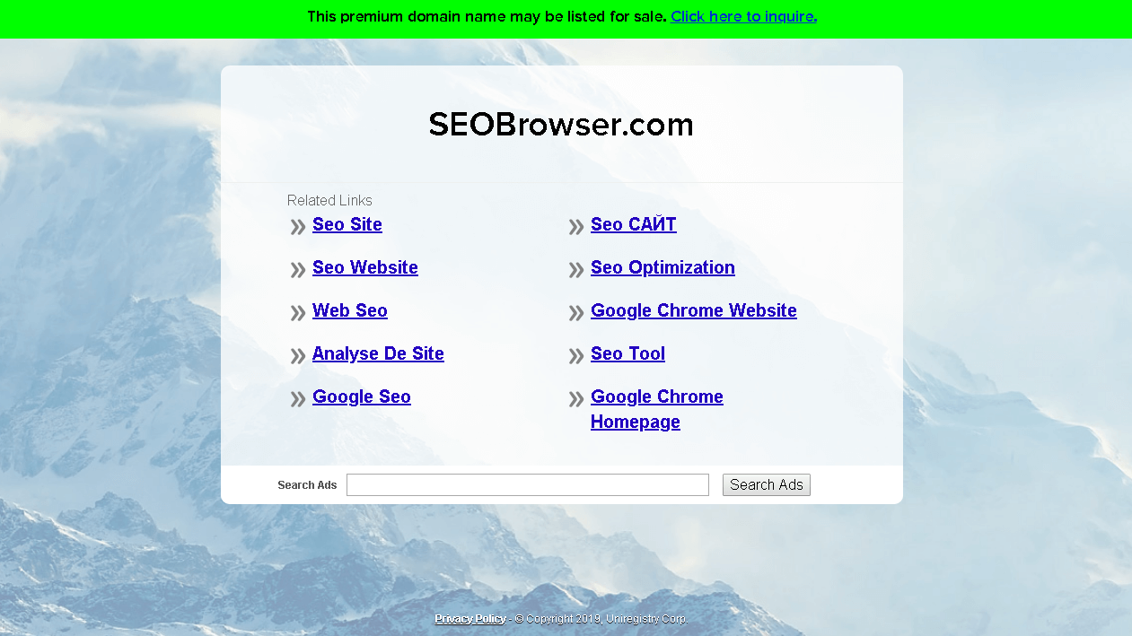 Сервис оптимизации сайта SEO-Browser