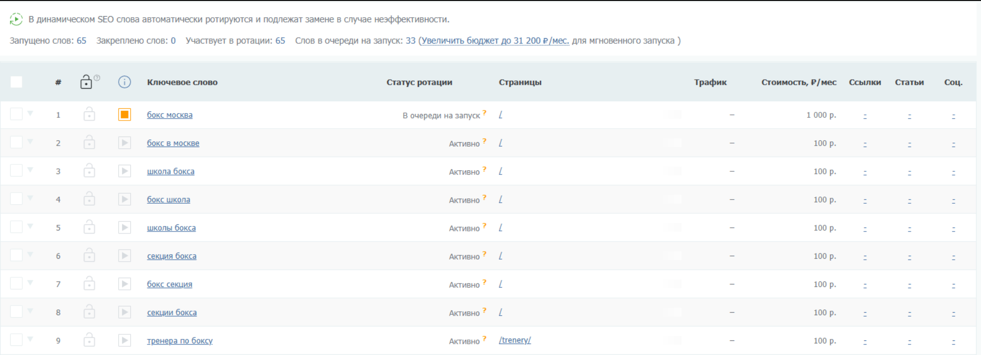 SEO-модуль PromoPult