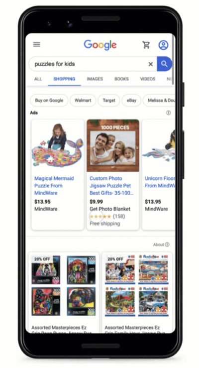 Google объявил о том, что бесплатные объявления в Google Покупках станут доступны продавцам по всему миру уже к середине октября