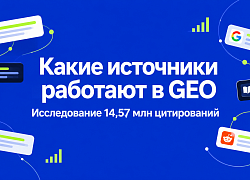 Какие источники работают в GEO: исследование 14,57 млн цитирований